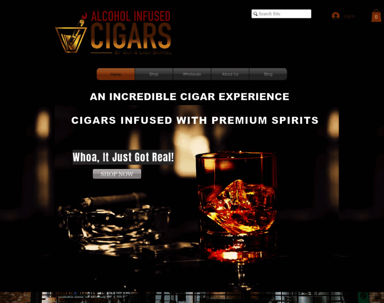 Alcoholinfusedcigars.com thumbnail