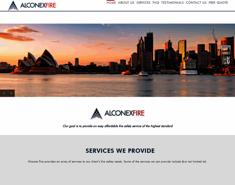 Alconexfire.com.au thumbnail