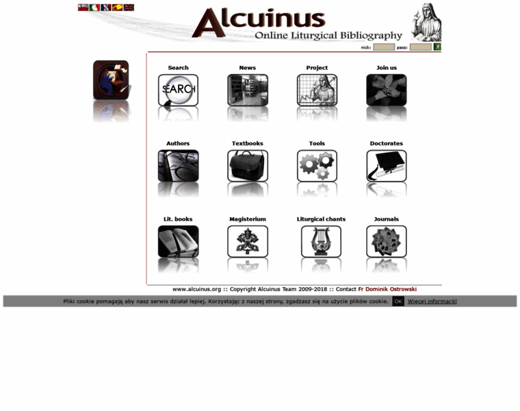 Alcuinus.org thumbnail