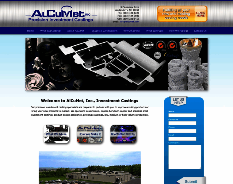 Alcumet.com thumbnail