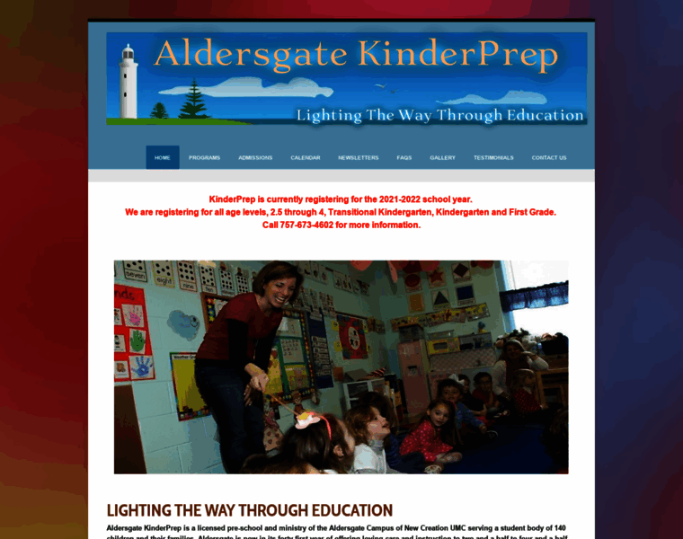 Aldersgatekinderprep.org thumbnail