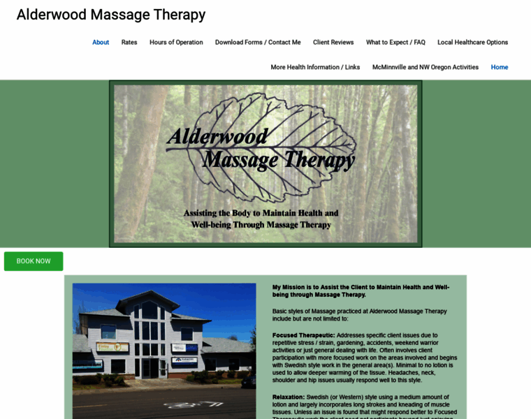 Alderwoodmassage.com thumbnail