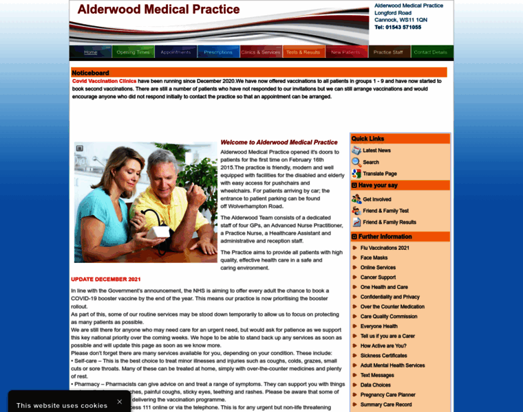 Alderwoodmedicalpractice.co.uk thumbnail