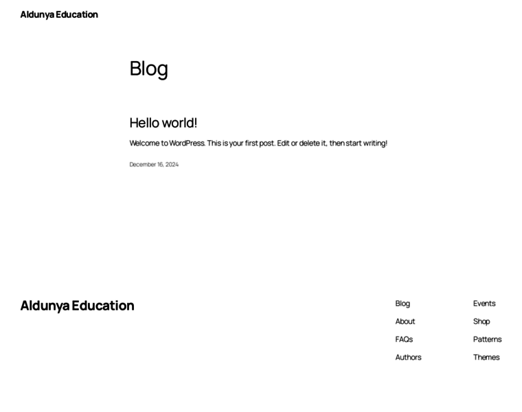 Aldunya-education.com thumbnail Aldunya-education.com thumbnail