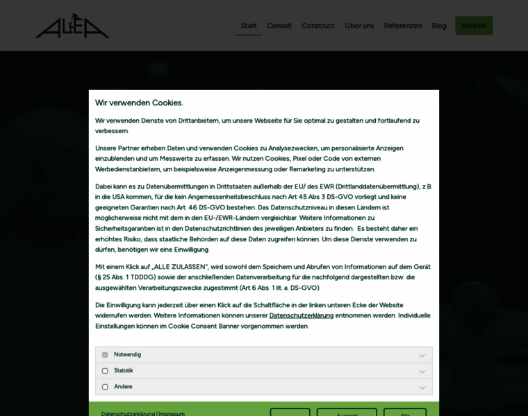 Alea-consult.de thumbnail