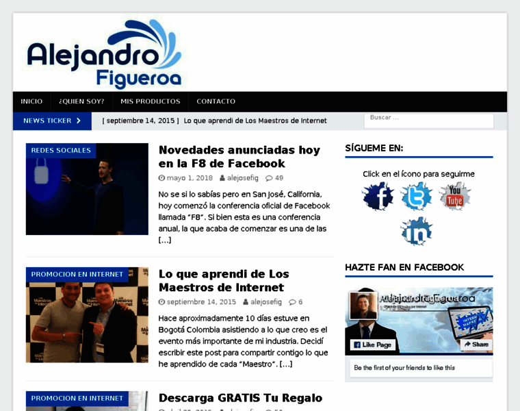 Alejandrofigueroa.net thumbnail