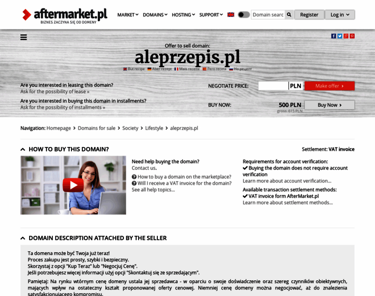 Aleprzepis.pl thumbnail