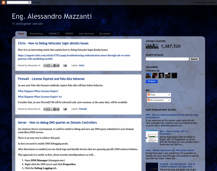 Alessandromazzanti.com thumbnail