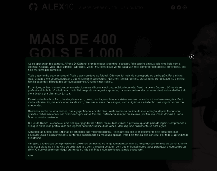Alex10.com.br thumbnail
