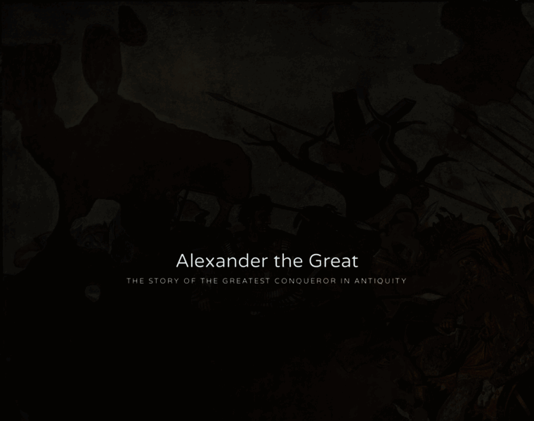 Alexander-the-great.org thumbnail