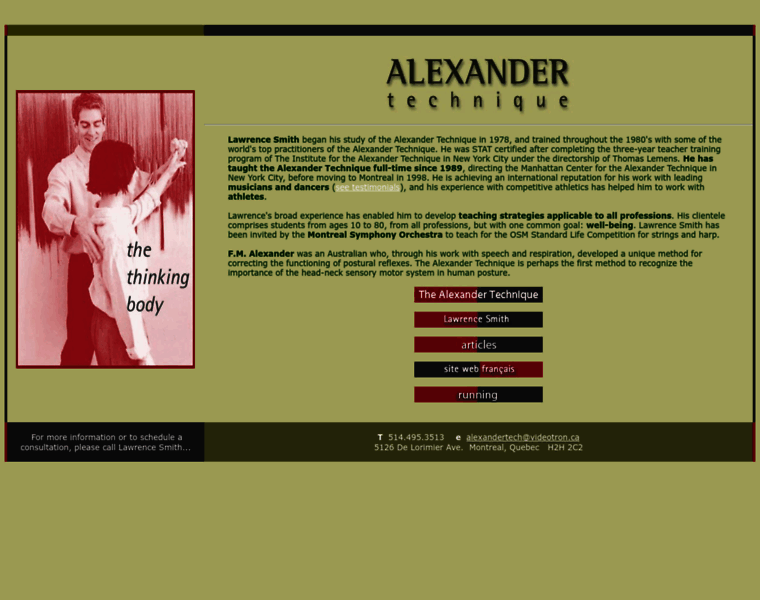 Alexandertechnique-montreal.com thumbnail
