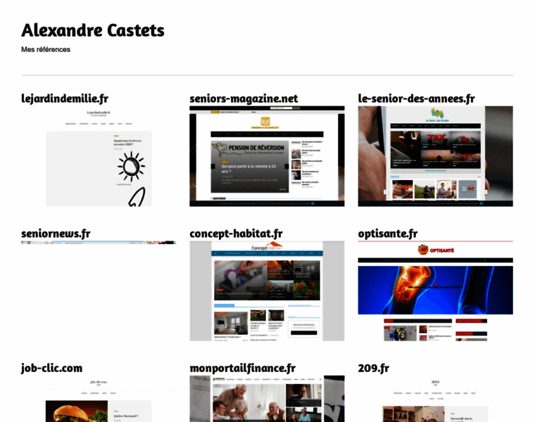 Alexandre-castets.fr thumbnail