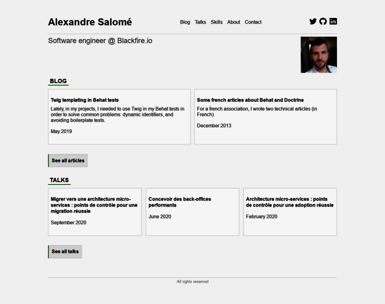 Alexandre-salome.fr thumbnail