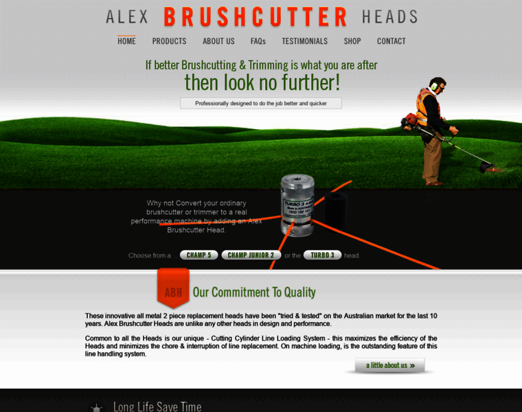 Alexbrushcutterheads.com thumbnail