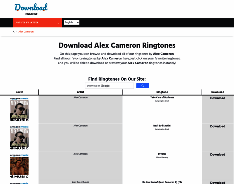 Alexcameron.download-ringtone.com thumbnail