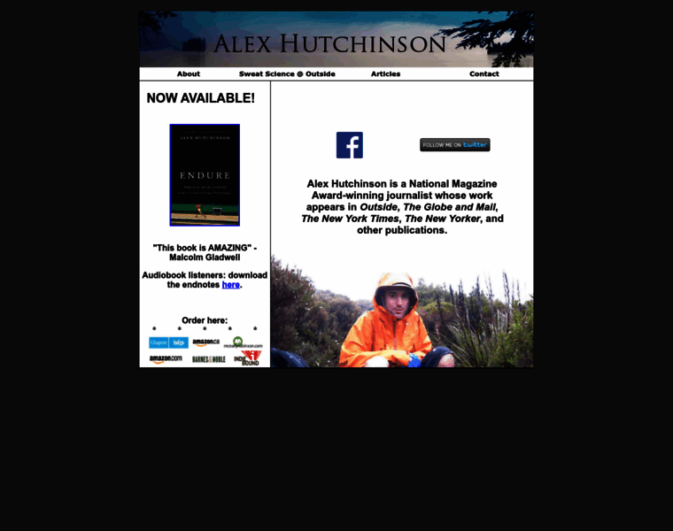 Alexhutchinson.net thumbnail