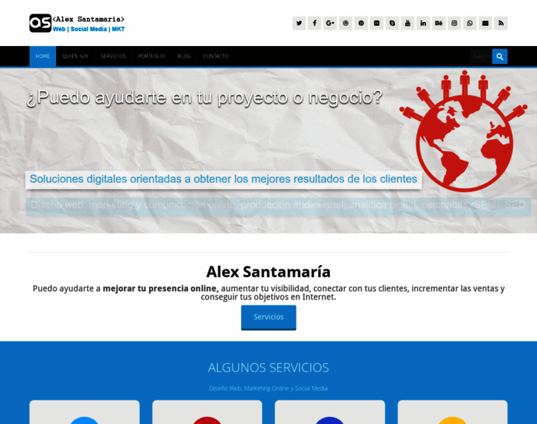 Alexsantamaria.com thumbnail