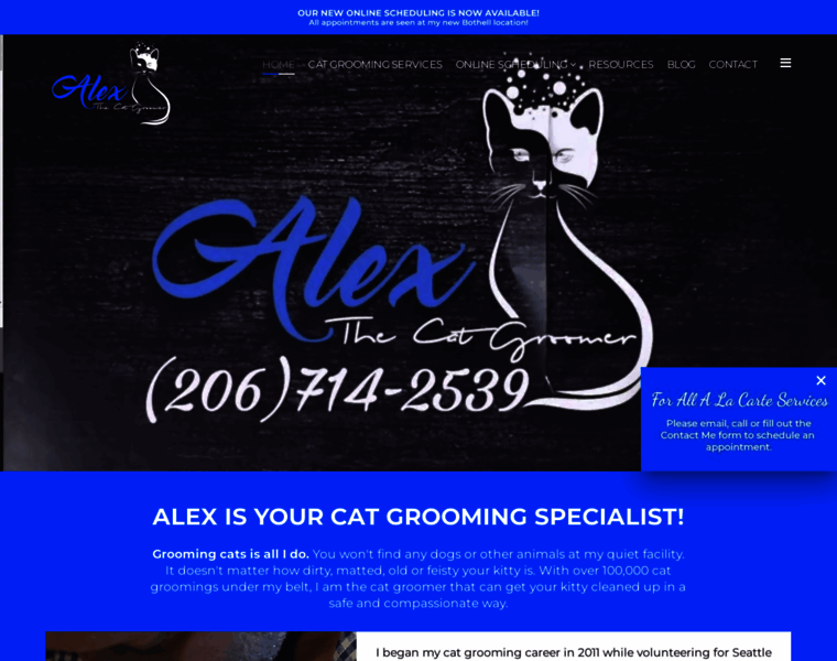 Alexthecatgroomer.com thumbnail Alexthecatgroomer.com thumbnail