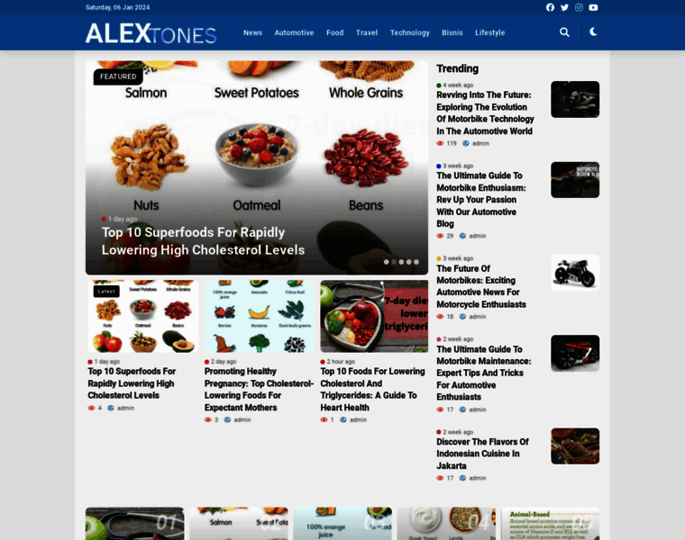 Alextones.com thumbnail