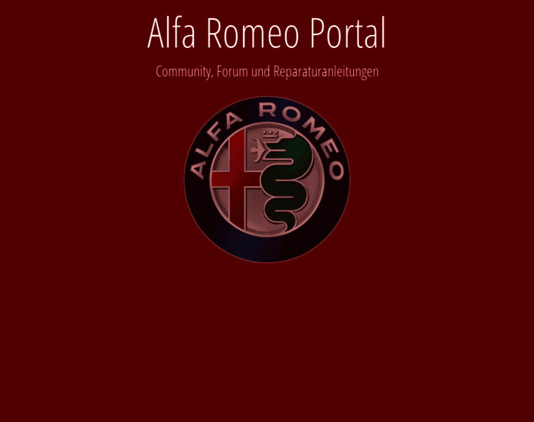 Alfa-romeo-portal.de thumbnail