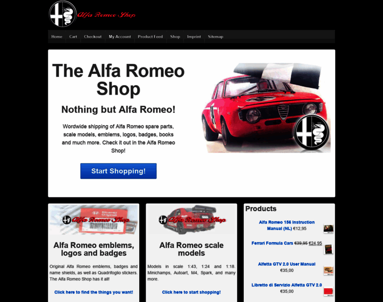 Alfa-romeo-shop.com thumbnail