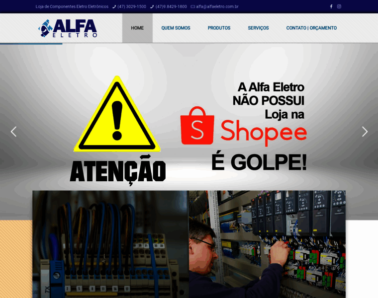 Alfaeletro.com.br thumbnail