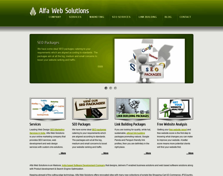 Alfawebsolutions.com thumbnail