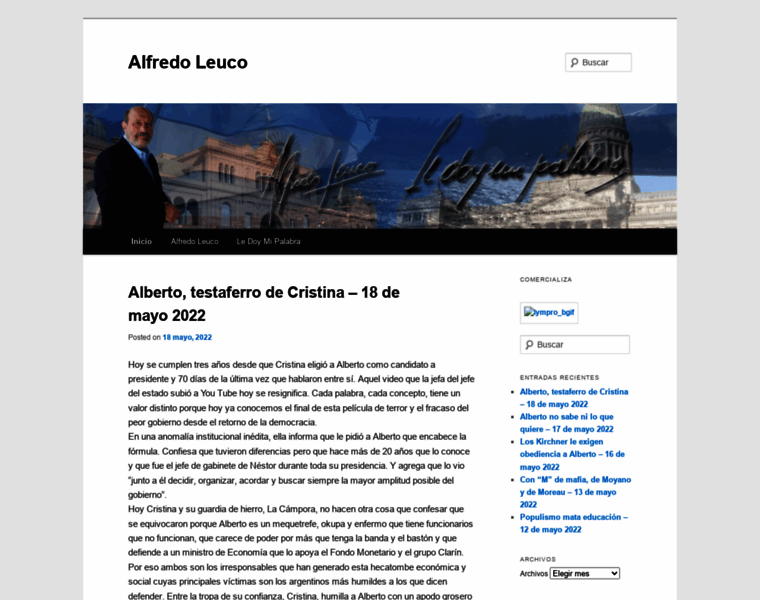 Alfredoleuco.com.ar thumbnail