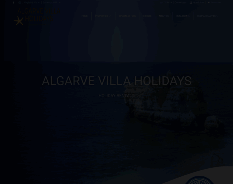 Algarvevillaholidays.co.uk thumbnail