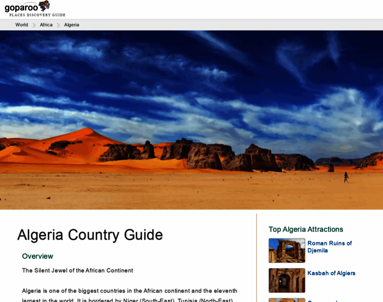 Algeria-tourism.org thumbnail