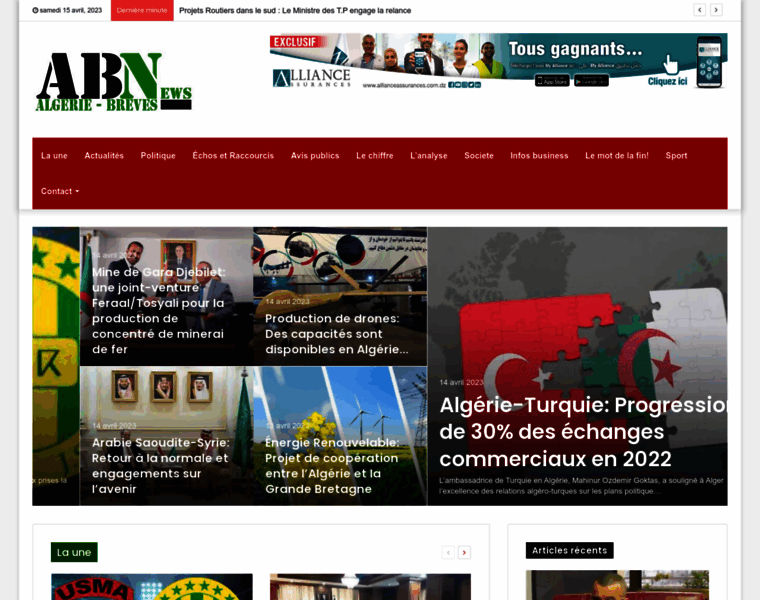 Algeriebrevesnews.com thumbnail