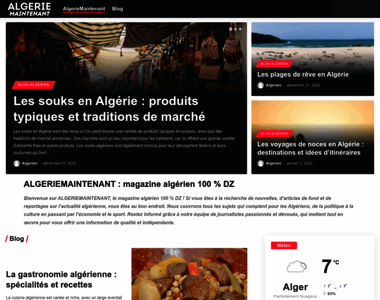 Algeriemaintenant.com thumbnail