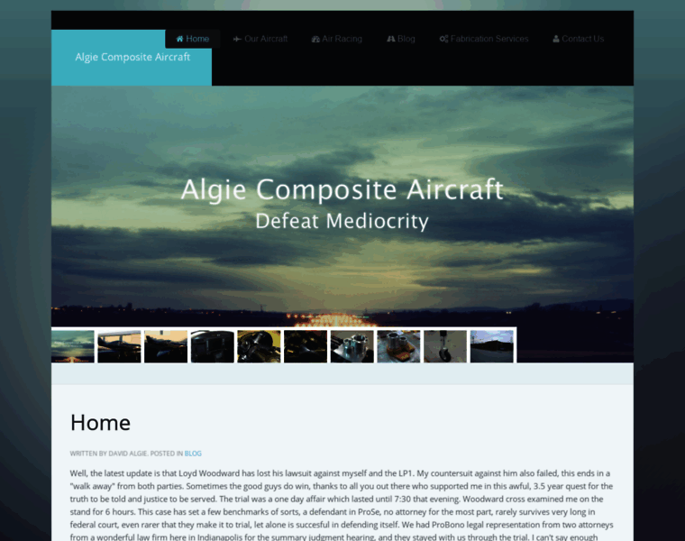 Algiecompositeaircraft.com thumbnail