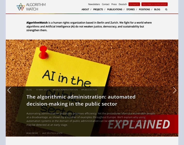 Algorithmwatch.org thumbnail