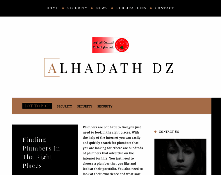 Alhadath-dz.com thumbnail