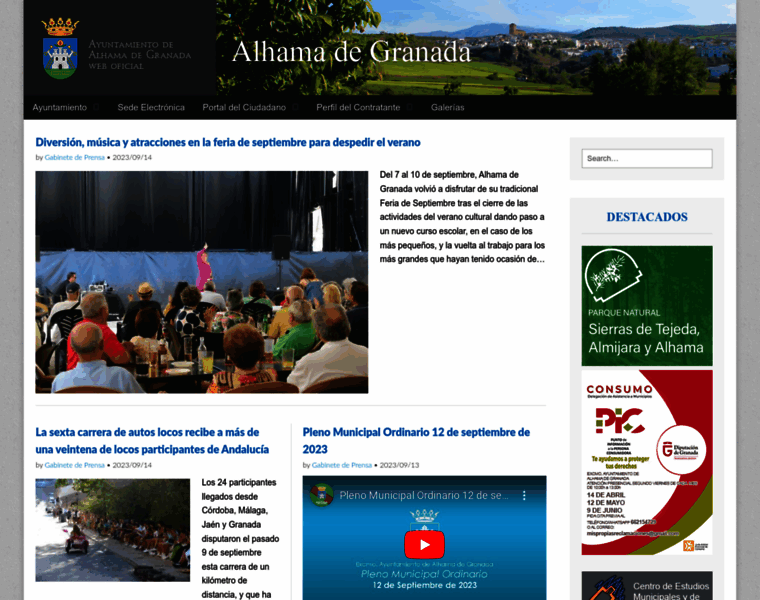 Alhama.org thumbnail