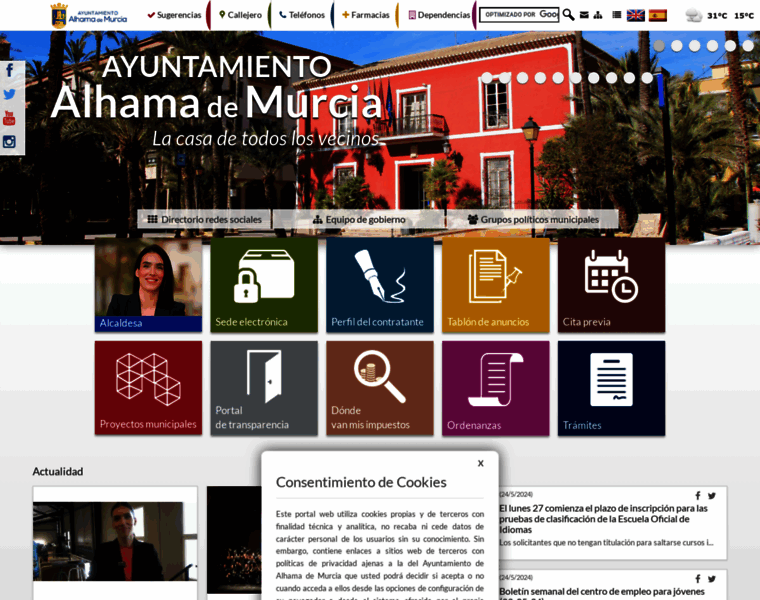 Alhamademurcia.es thumbnail