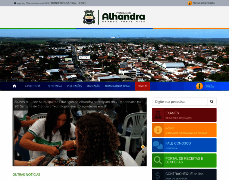 Alhandra.pb.gov.br thumbnail