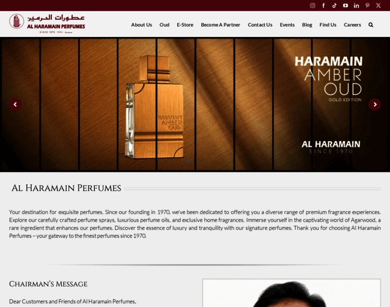 Alharamainperfumes.com thumbnail