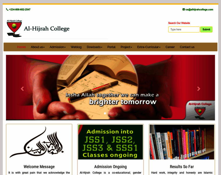 Alhijrahcollege.com thumbnail