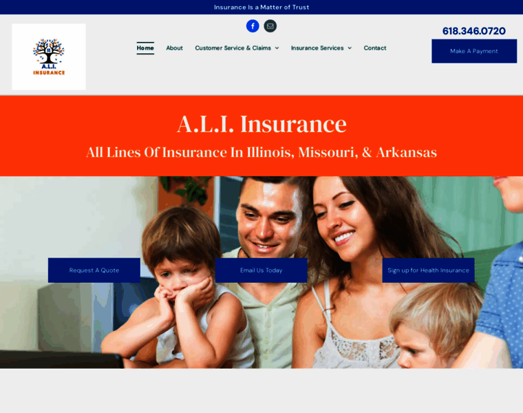 Ali-insurance.com thumbnail