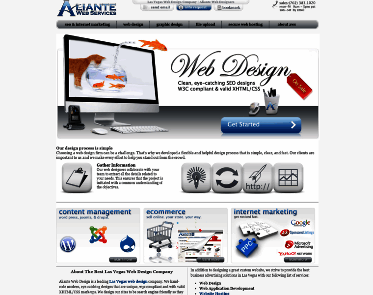 Aliantewebdesign.com thumbnail