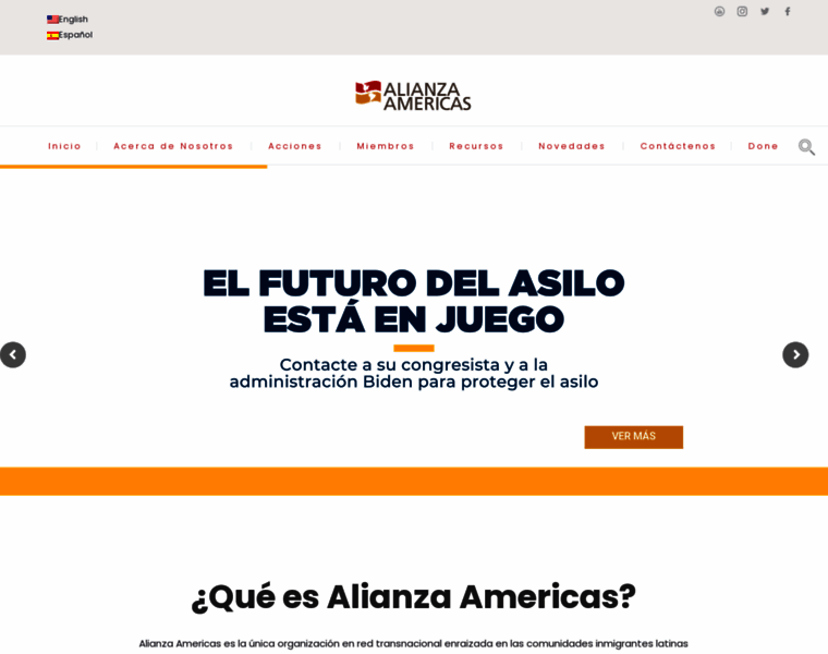 Alianzaamericas.org thumbnail