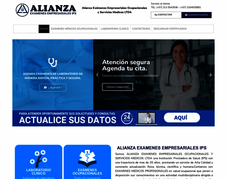Alianzaexamenes.com thumbnail