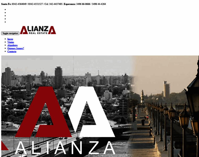 Alianzarealestate.com.ar thumbnail