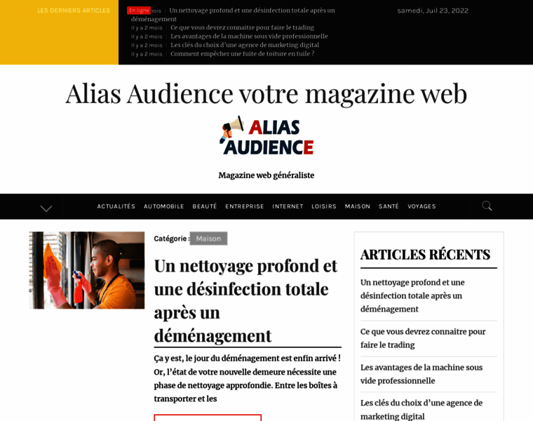 Alias-audience.com thumbnail