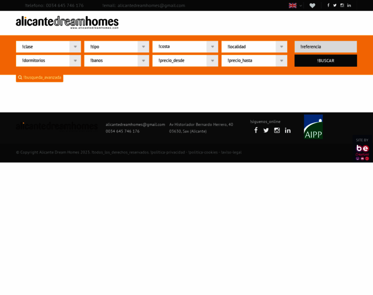 Alicantedreamhomes.com thumbnail Alicantedreamhomes.com thumbnail