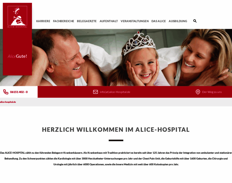 Alice-hospital.de thumbnail
