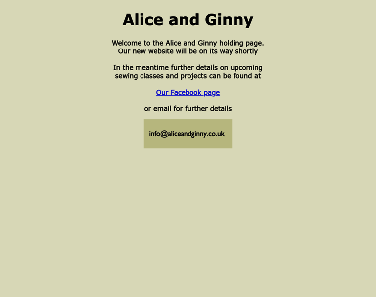 Aliceandginny.co.uk thumbnail