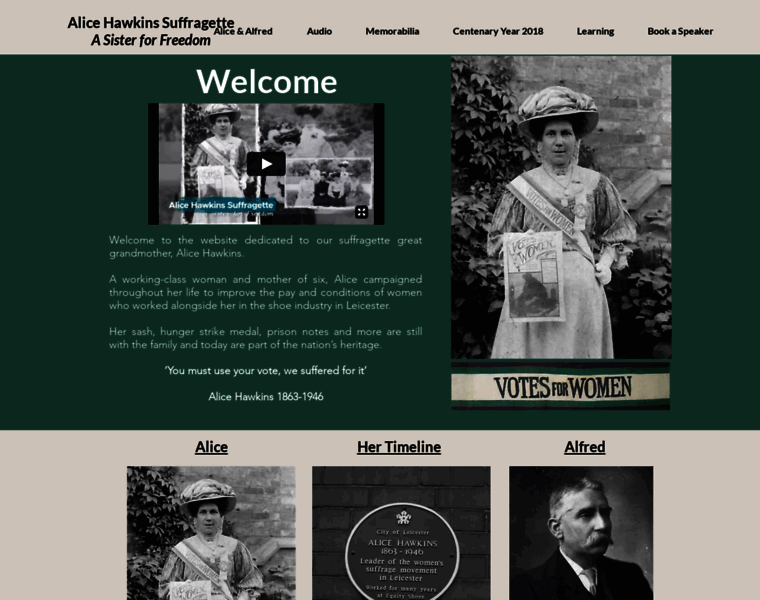 Alicesuffragette.co.uk thumbnail
